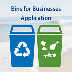 Bins for Businesses application