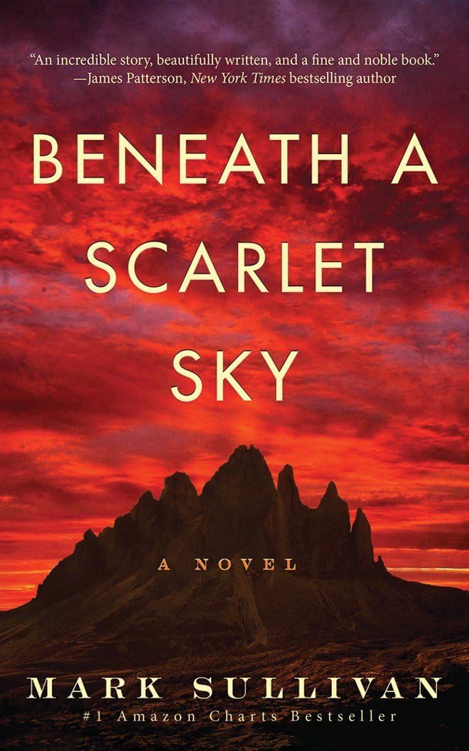 beneath a scarlet