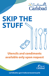 Skip the stuff poster