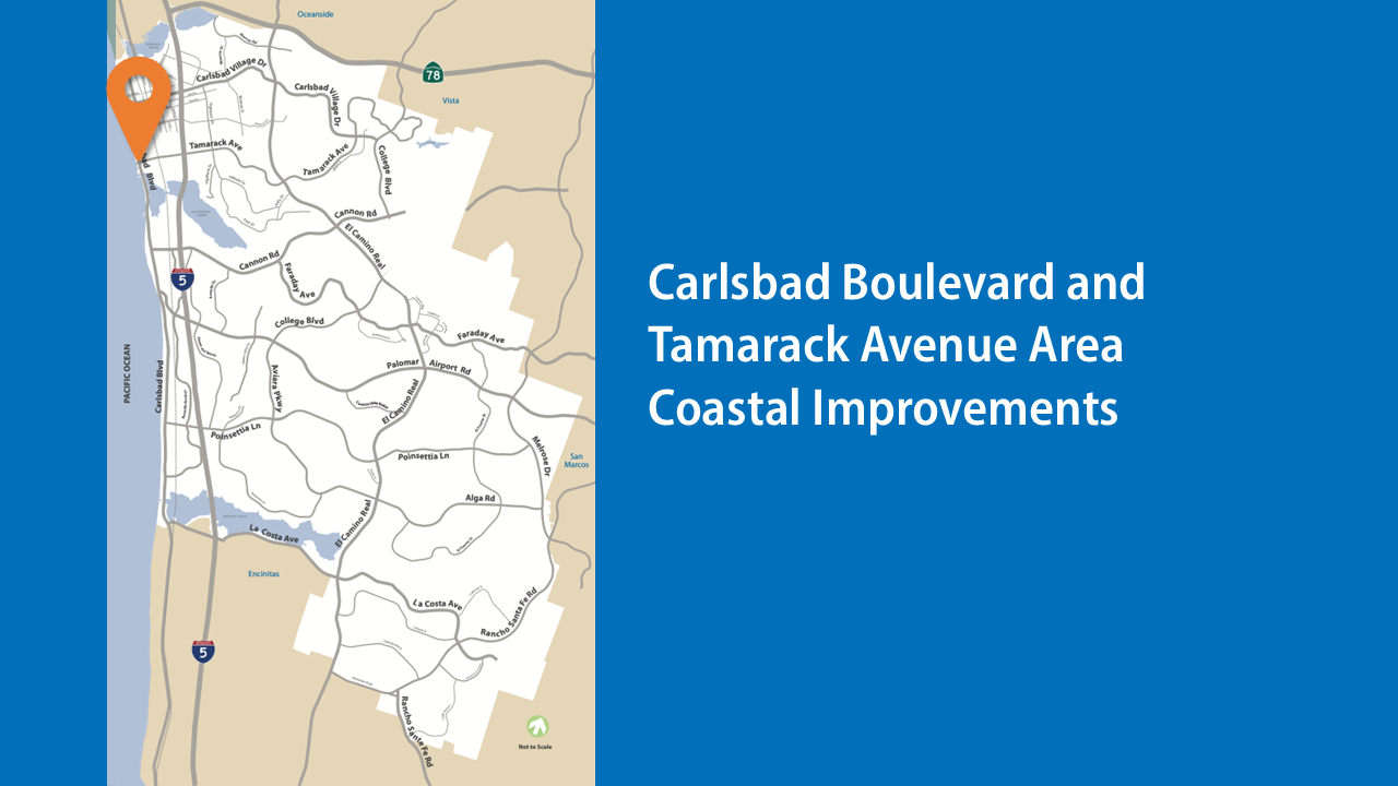 Carlsbad-Blvd Tamarack-Ave city map location