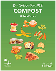 Cafeteria Recycling poster Compost